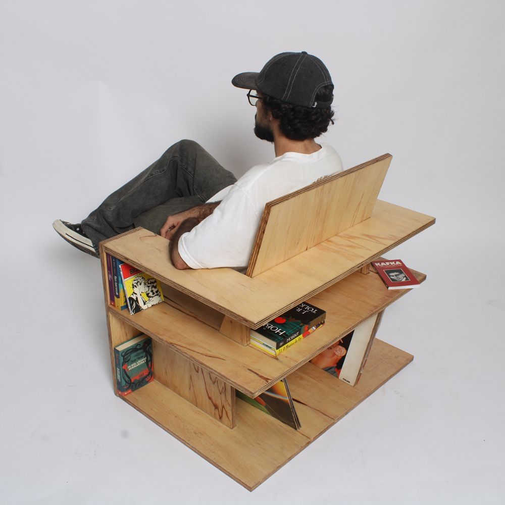 Modular interlocking chair design concept